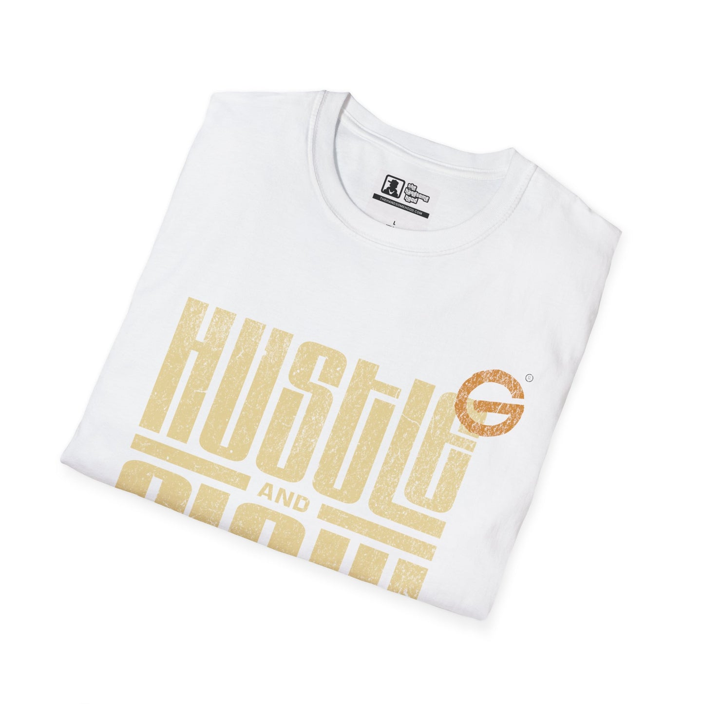 Hustle Flow Retro Gold Tee