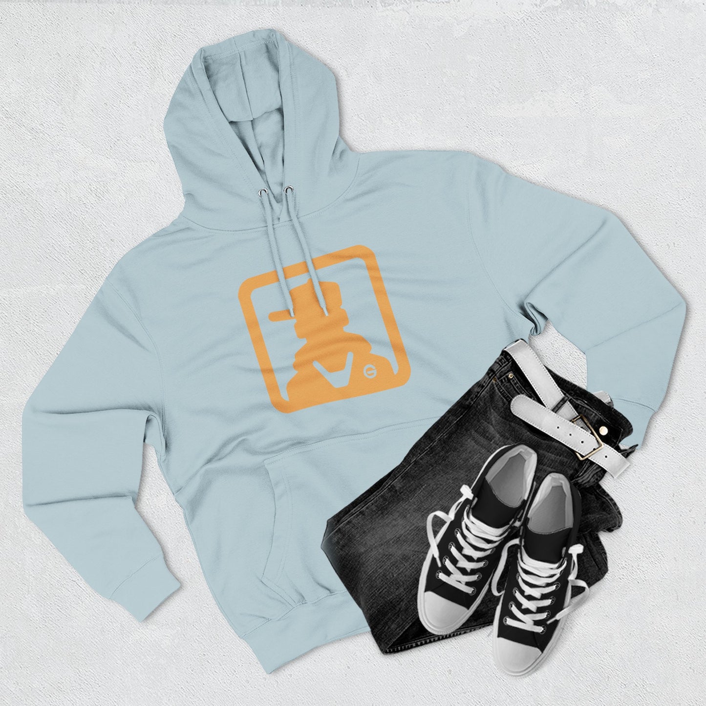 Western Cowboy Silhouette Hoodie
