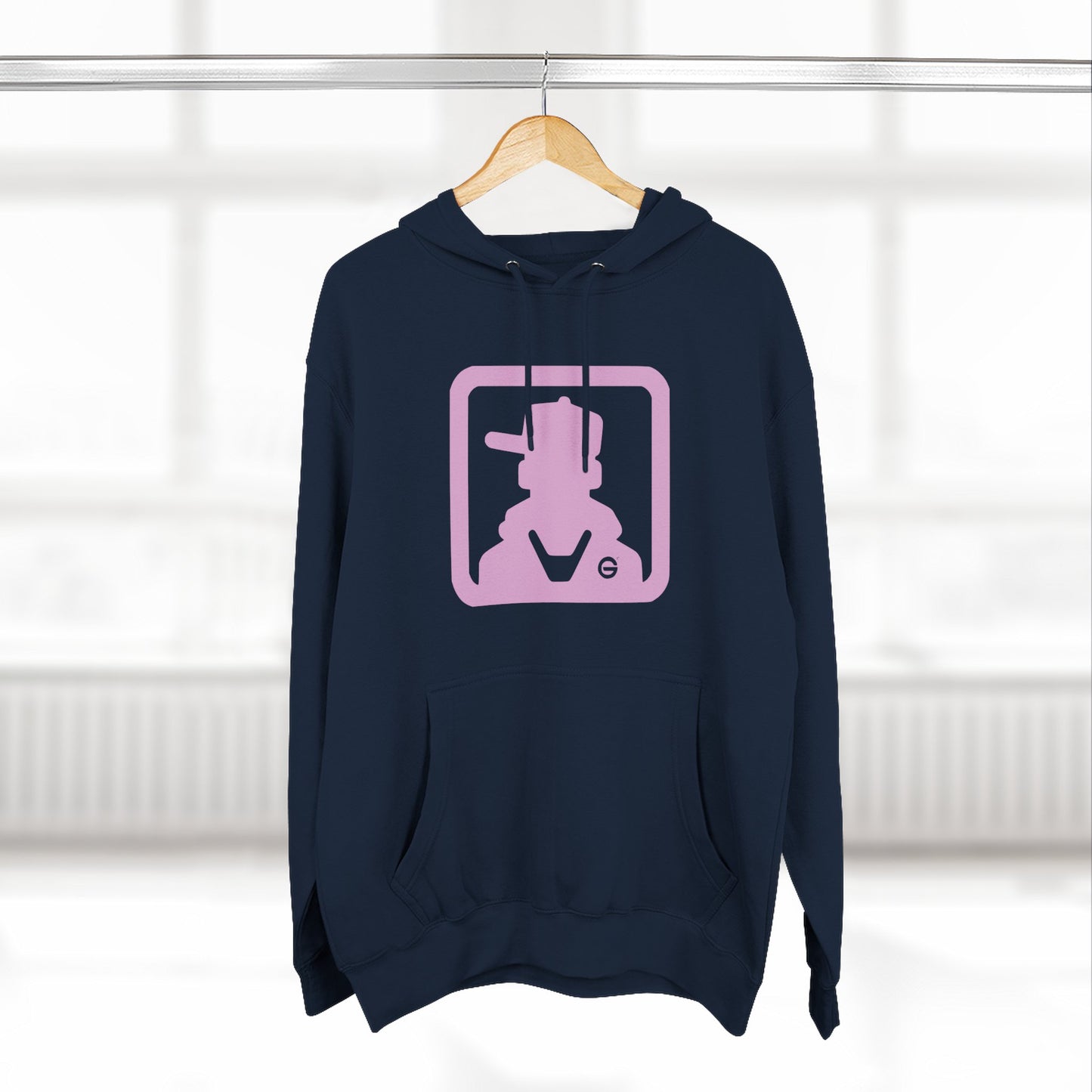 Pastel Pink Cat Hoodie