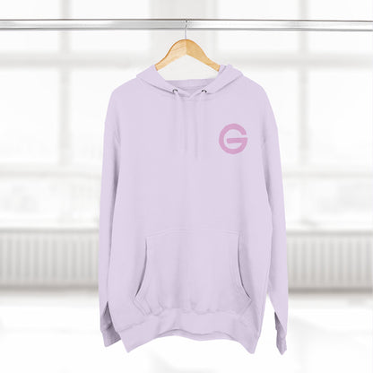 Hustle Flow Pink Graphic Hoodie