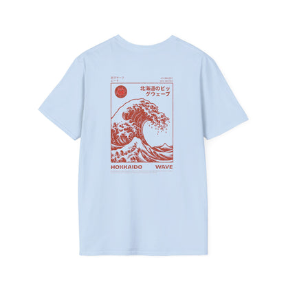 Hokkaido Wave Japanese Graphic Tee