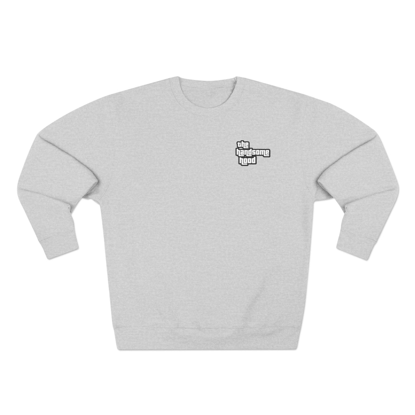 Retro Orange 'G' Graphic Crewneck Sweatshirt