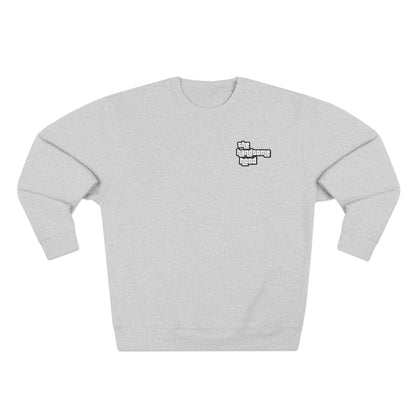Retro Orange 'G' Graphic Crewneck Sweatshirt