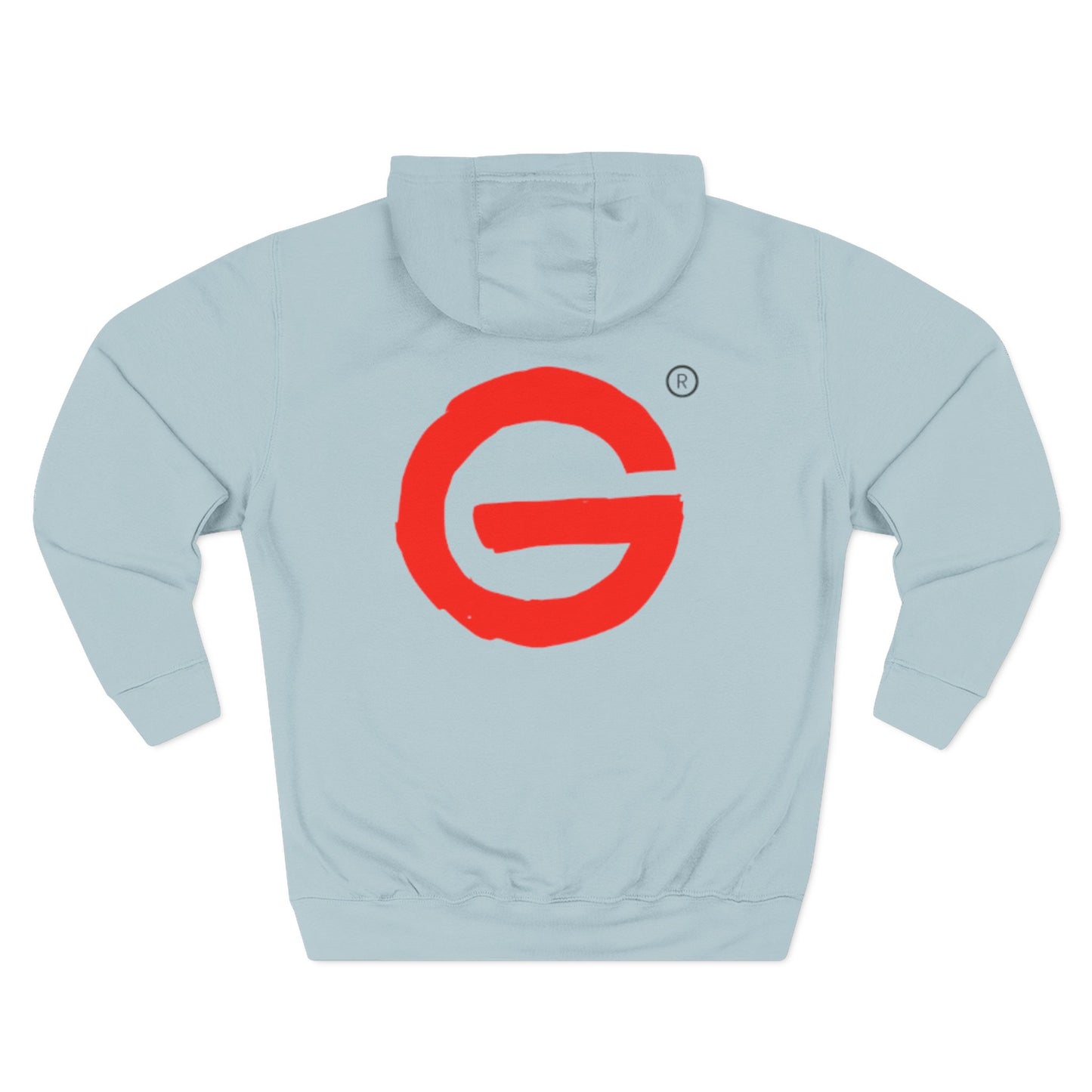 Red Brushstroke G Logo Hoodie