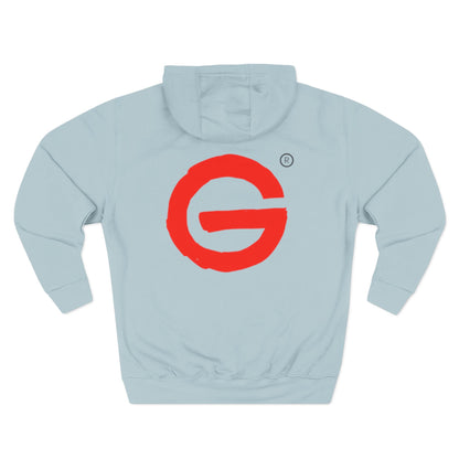Red Brushstroke G Logo Hoodie
