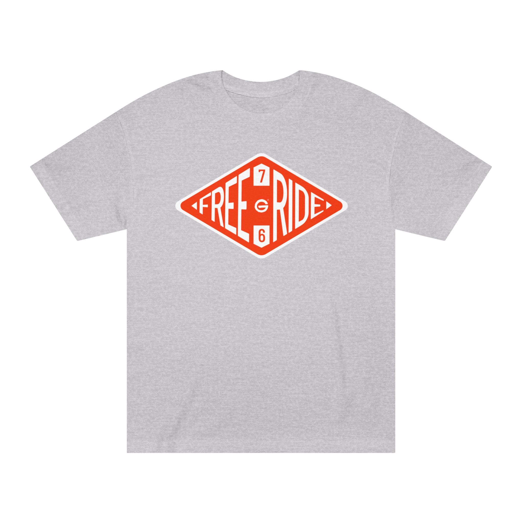 Free Ride 766 Retro Logo Tee — Vintage Surf/Skate Graphic T-Shirt
