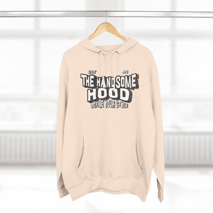 Handsome Hood Retro Script Hoodie