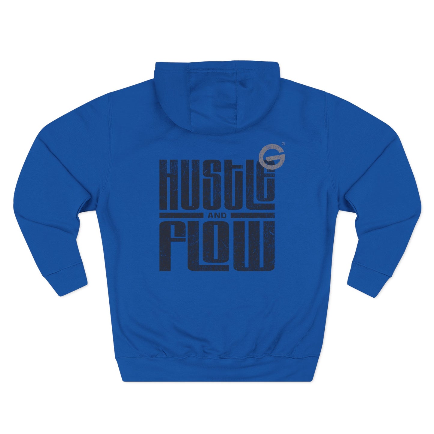 Hustle Flow Motivational Fleece Hoodie