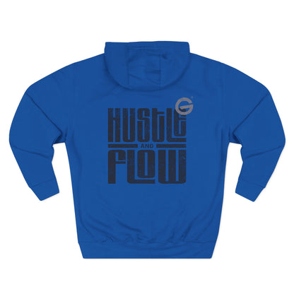Hustle Flow Motivational Fleece Hoodie