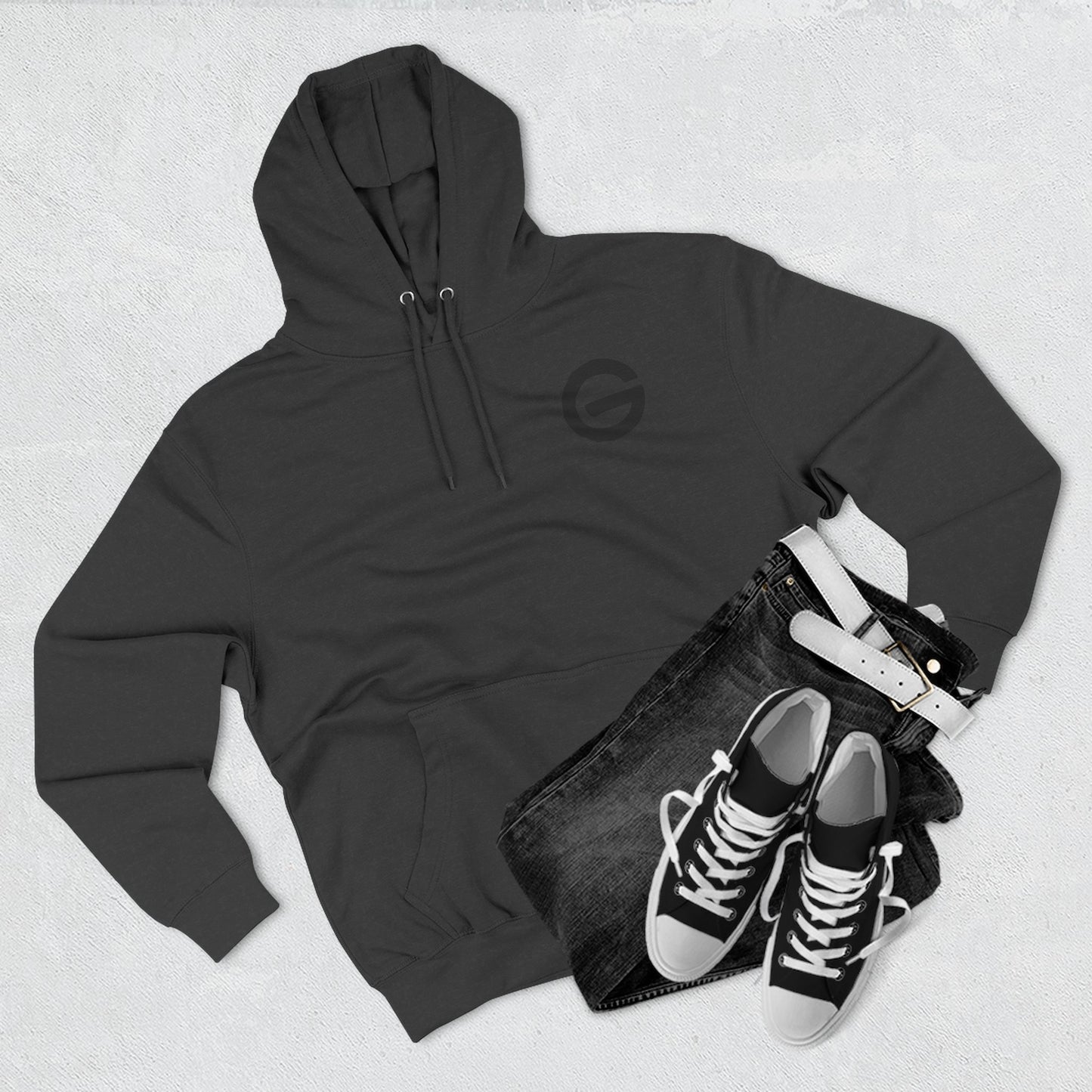 Hustle Flow Motivational Fleece Hoodie