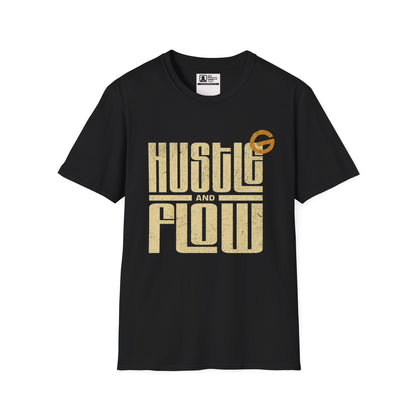Hustle Flow Retro Gold Tee