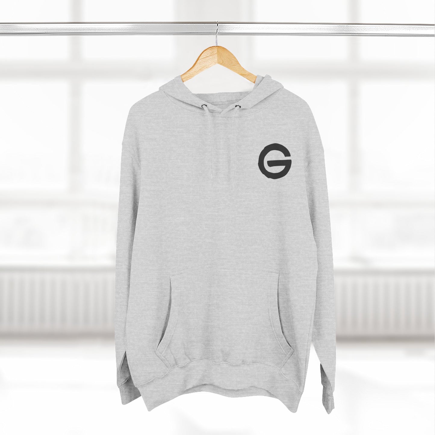 Hustle Flow Motivational Fleece Hoodie