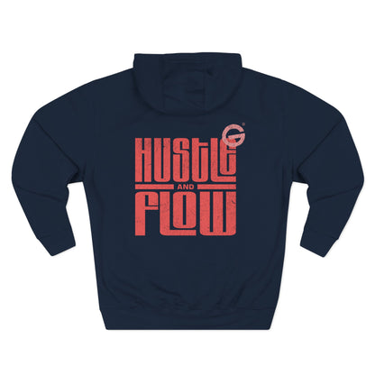 Hustle Flow Graphic Fleece Hoodie