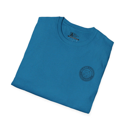Glade Laksen Kvalitetsfisk T-Shirt — Vintage Salmon Fishing Tee