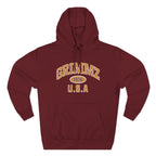 Grimmz 1976 U.S.A. Hoodie — Vintage Collegiate Fleece Pullover