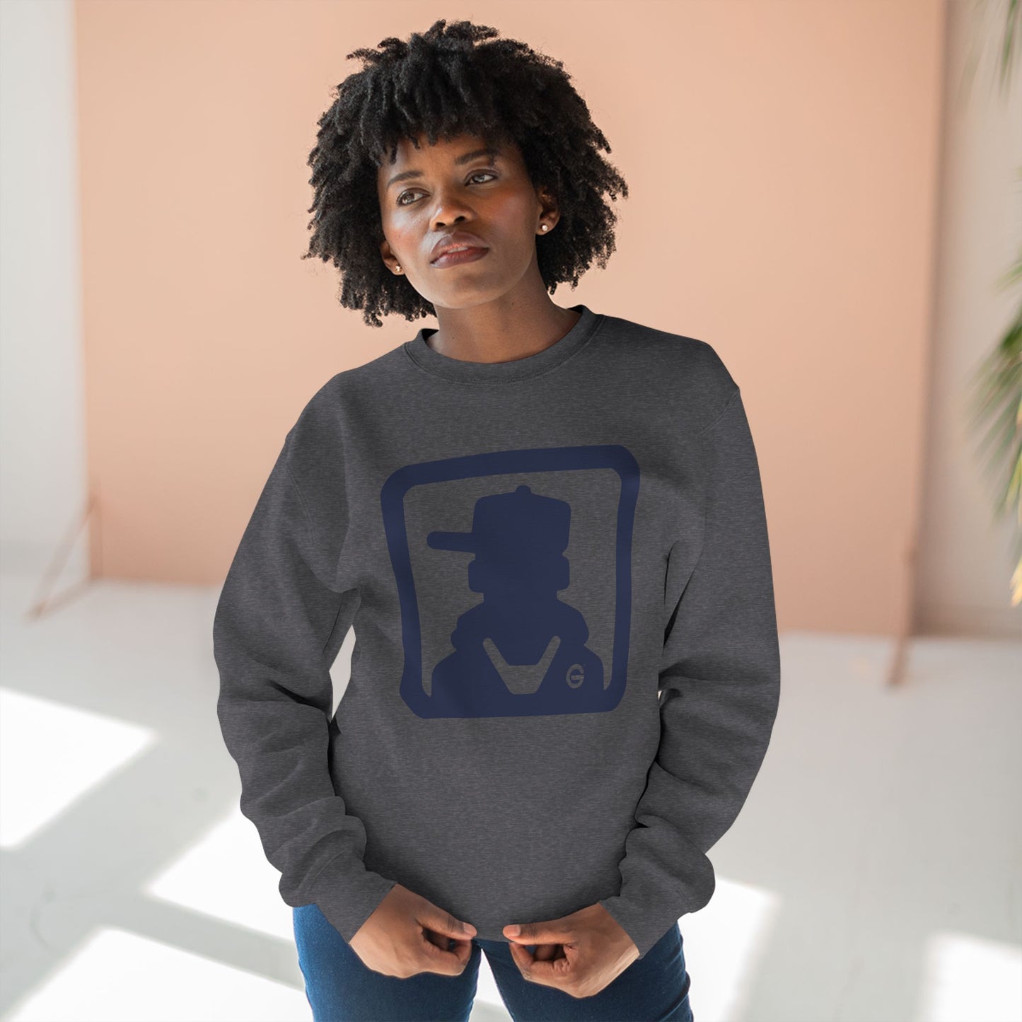 Silhouette Coach Logo Sweatshirt