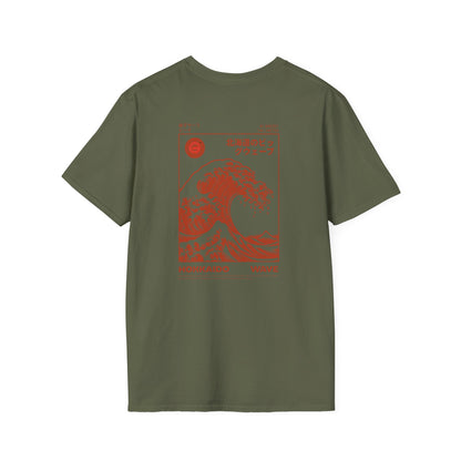 Hokkaido Wave Japanese Graphic Tee