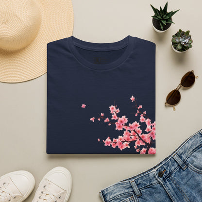 Cherry Blossom T-Shirt — Pink Sakura Floral Tee