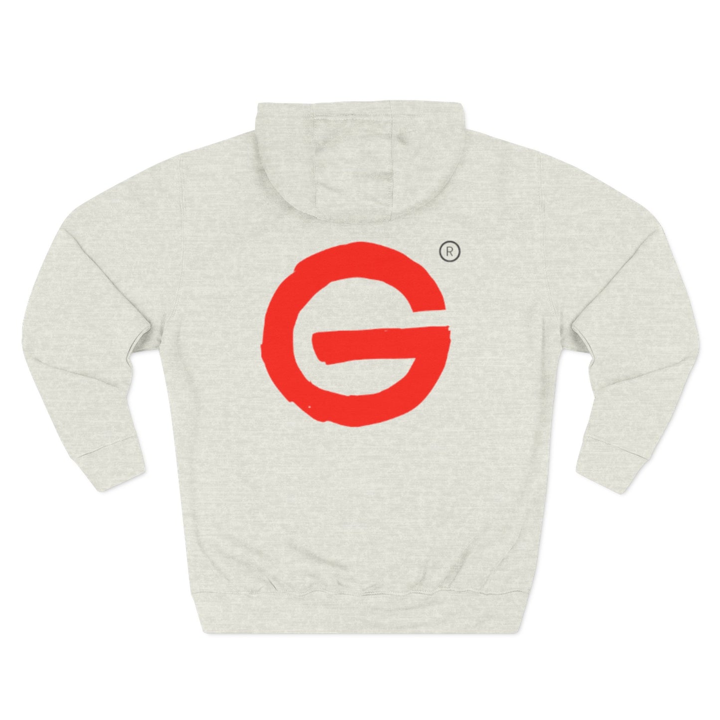 Red Brushstroke G Logo Hoodie