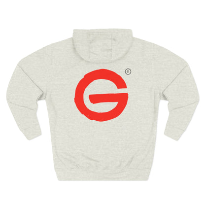 Red Brushstroke G Logo Hoodie
