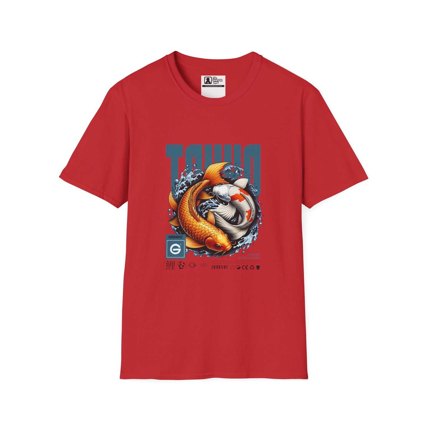 Koi Yin-Yang Kyoto Graphic Tee