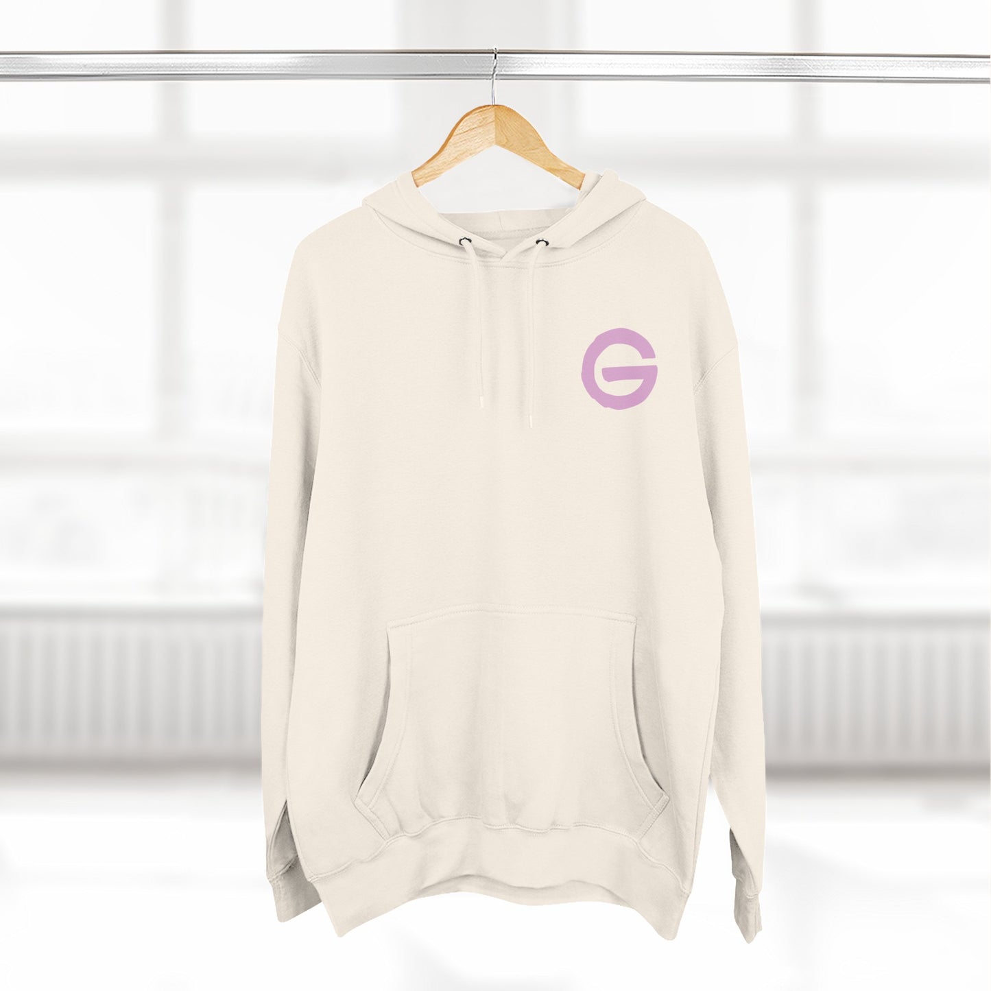 Hustle Flow Pink Graphic Hoodie