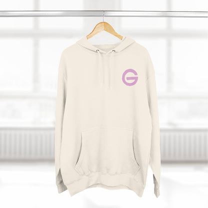 Hustle Flow Pink Graphic Hoodie