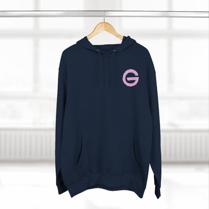 Hustle Flow Pink Graphic Hoodie