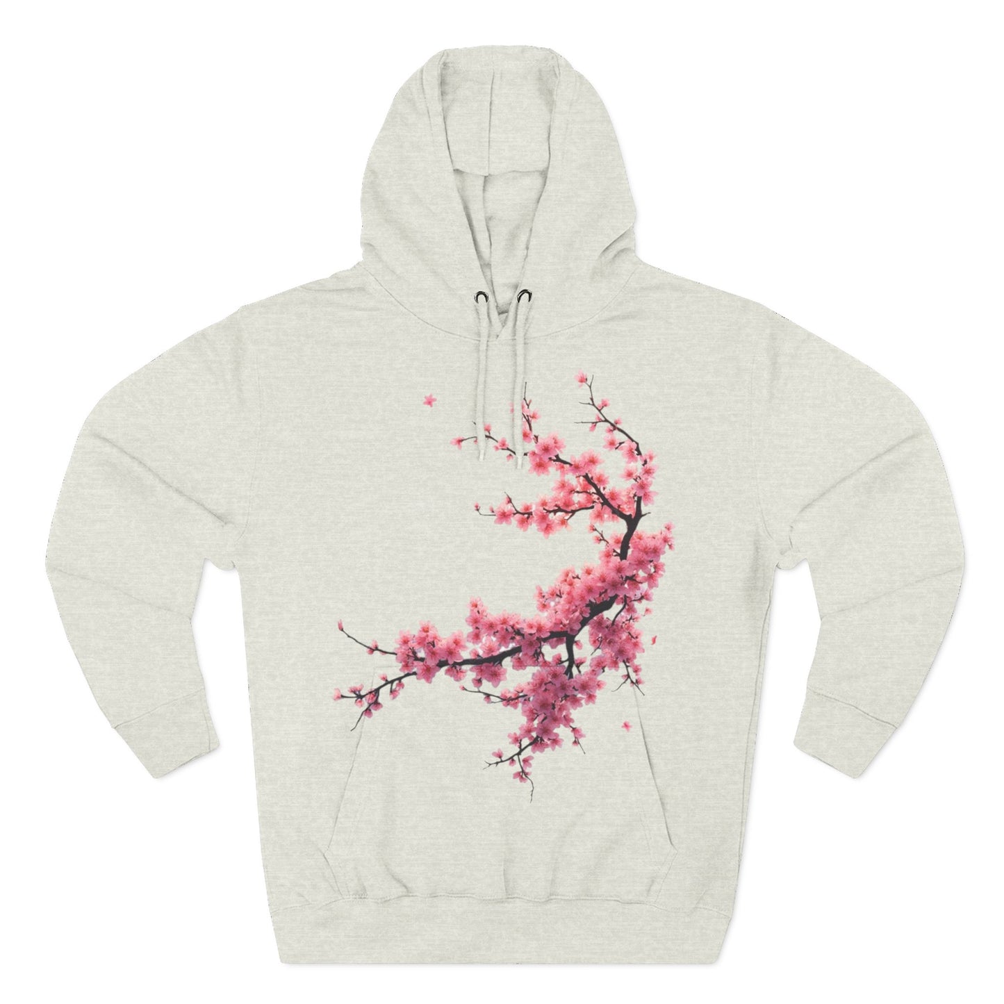Three-Panel Fleece Hoodie