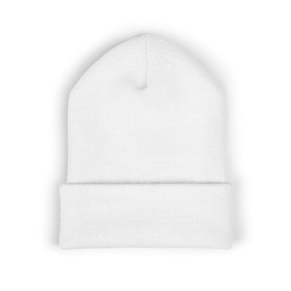 Classic Minimal Patch Knit Beanie