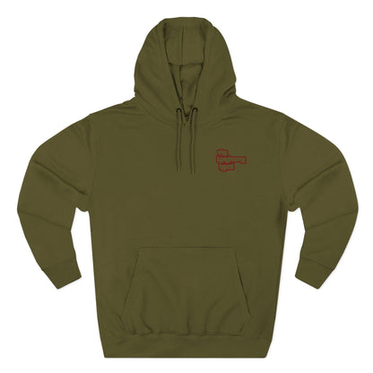 Ruff Riders Biker Skeleton Hoodie