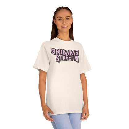 Grimmz Pink Graffiti Logo Tee