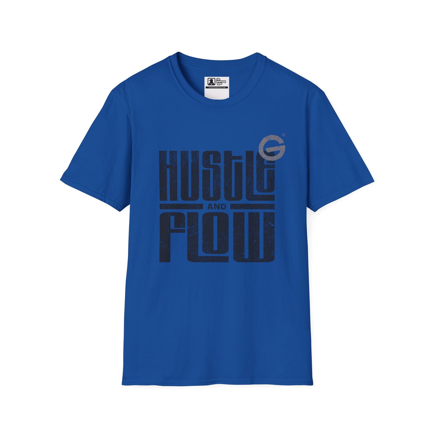 Hustle Flow Motivational Streetwear Tee