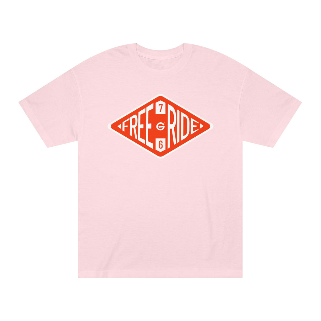 Free Ride 766 Retro Logo Tee — Vintage Surf/Skate Graphic T-Shirt