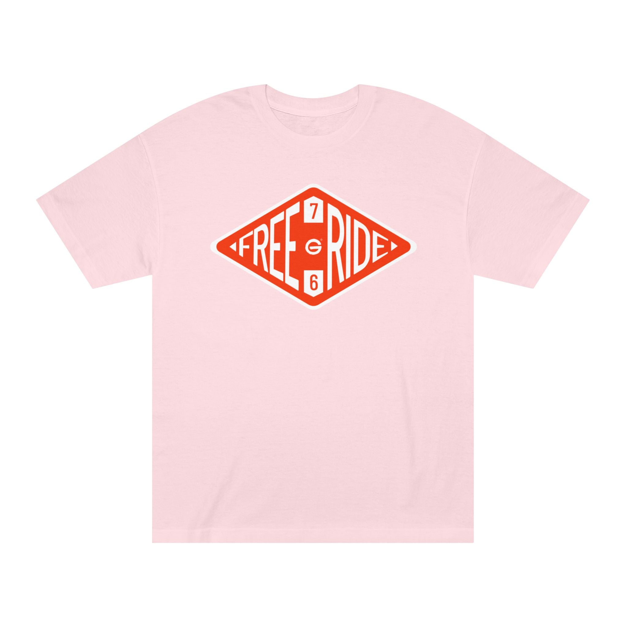 Free Ride 766 Retro Logo Tee — Vintage Surf/Skate Graphic T-Shirt