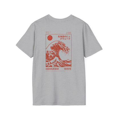 Hokkaido Wave Japanese Graphic Tee