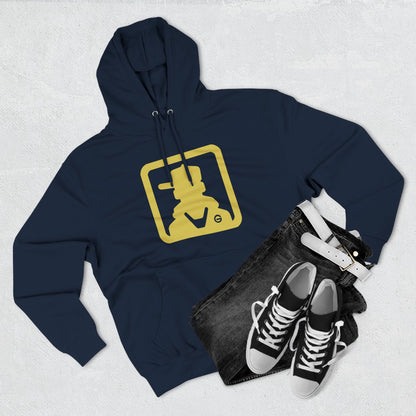Gold Cowboy Western Hoodie Pullover
