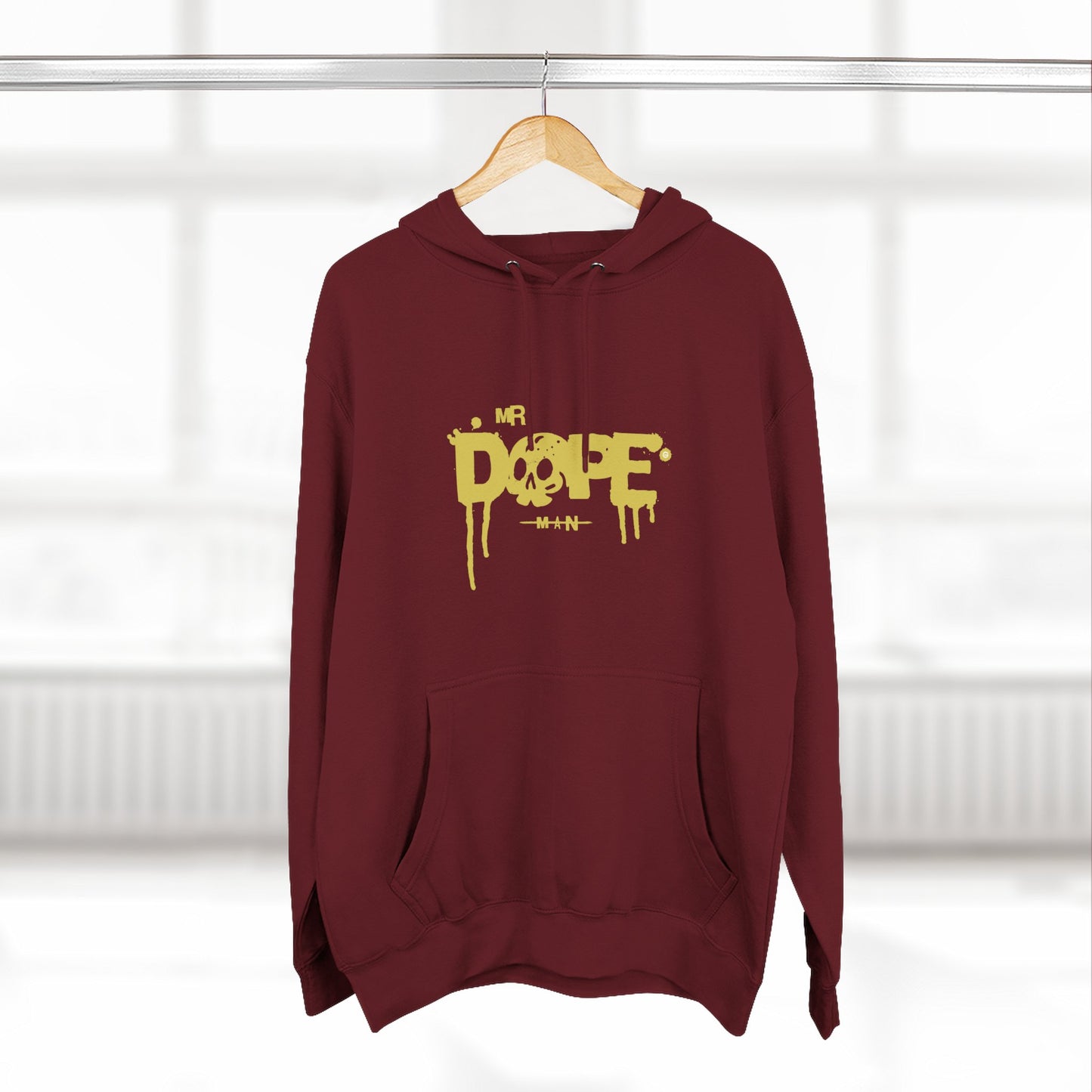 Dope Skull Graffiti Hoodie Urban Streetwear