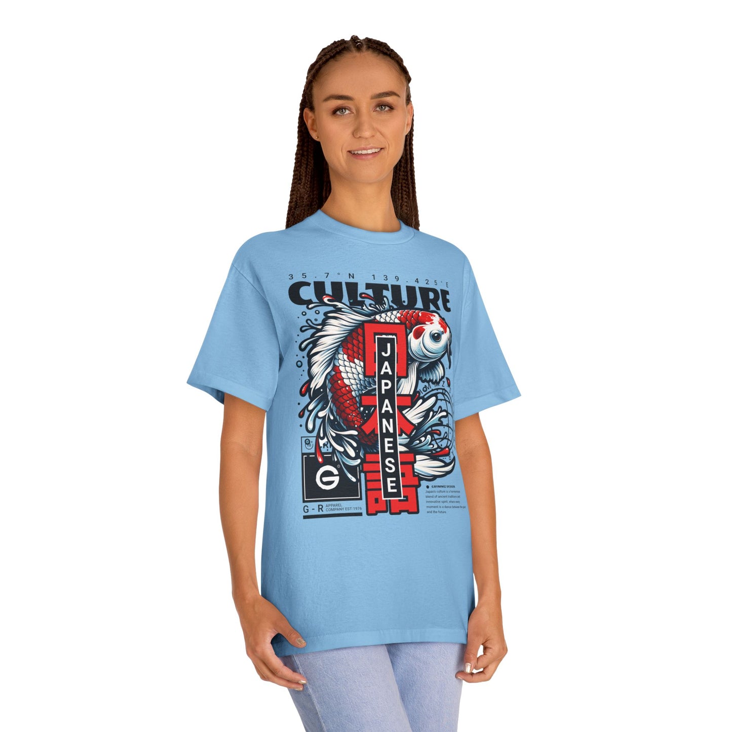 Japanese Koi Culture Graphic Tee