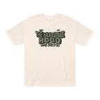 The Handsome Hood Tee — Vintage Military Green Graphic T-Shirt
