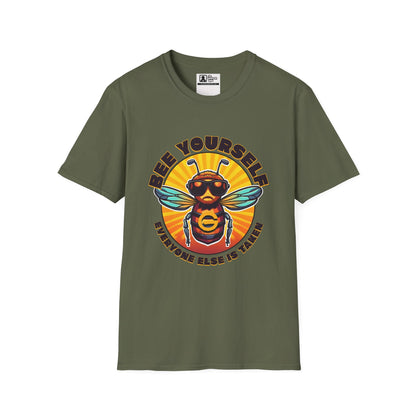 Bee Yourself Retro Graphic Tee