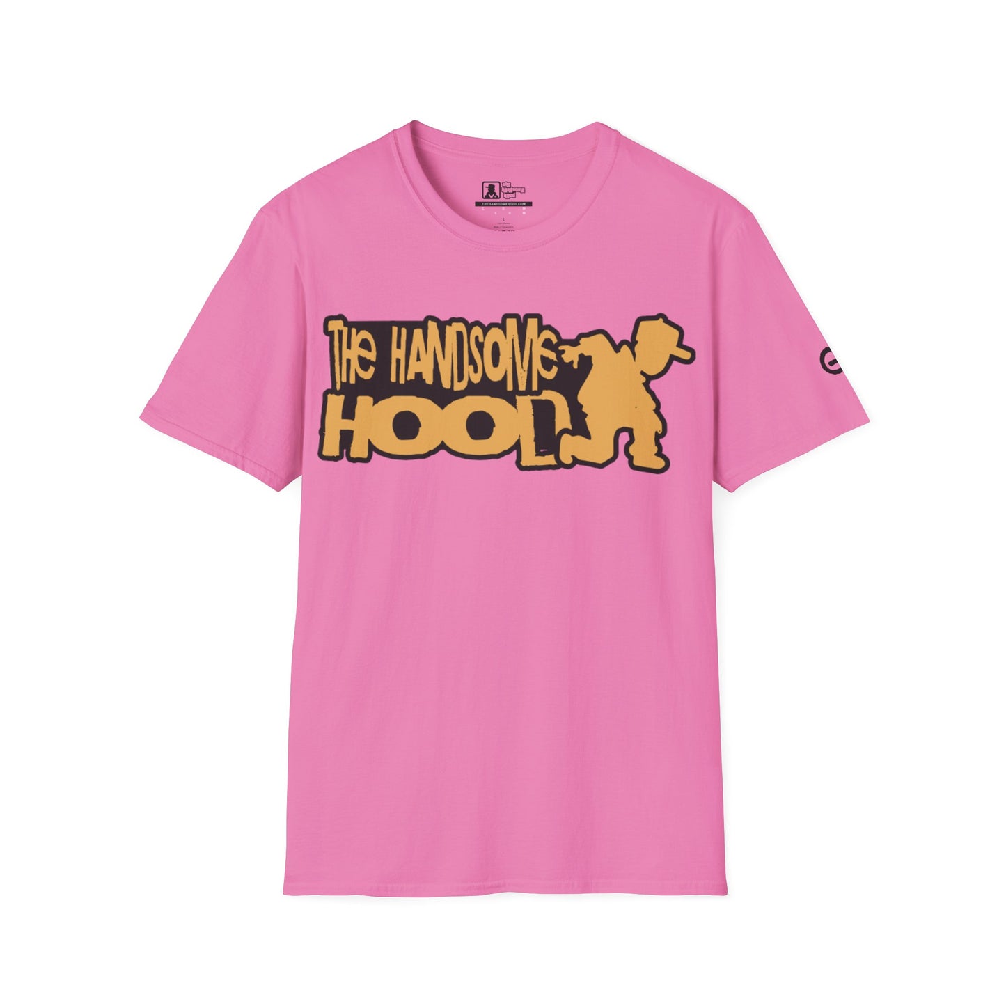 Handsomeschool Graphic T‑Shirt — 'The Handsome Hool' Retro Mascot Tee