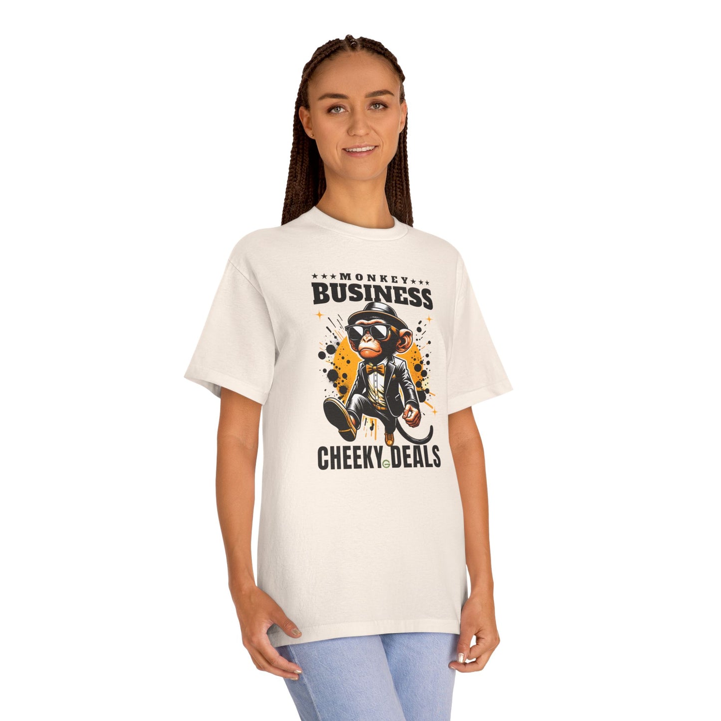 Monkey Business Cheeky Deals Tee