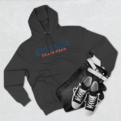 Grimmz Skatewear Fleece Hoodie — Vintage Skate Logo Pullover