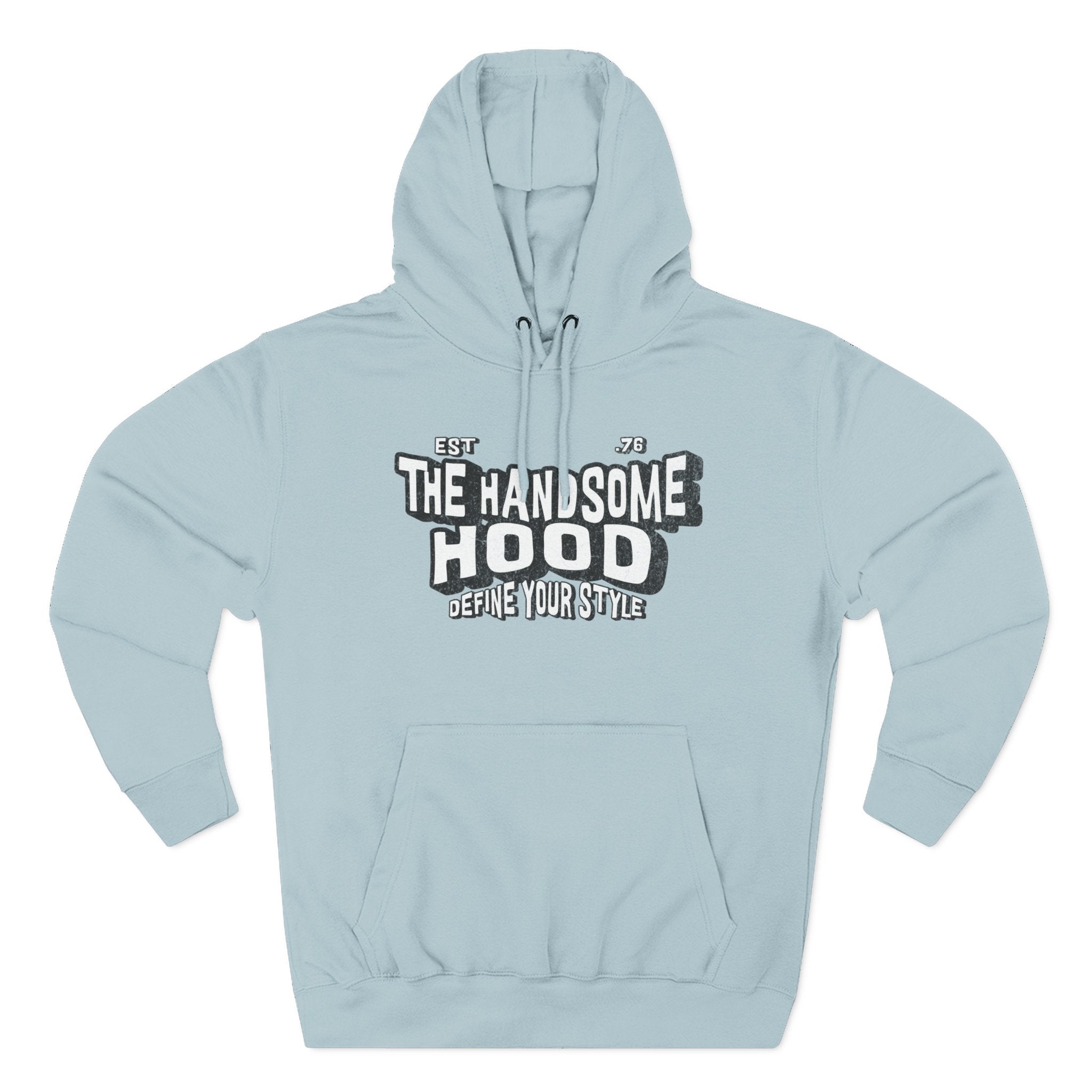 The Handsome Hood Hoodie – Retro Script Graphic Pullover