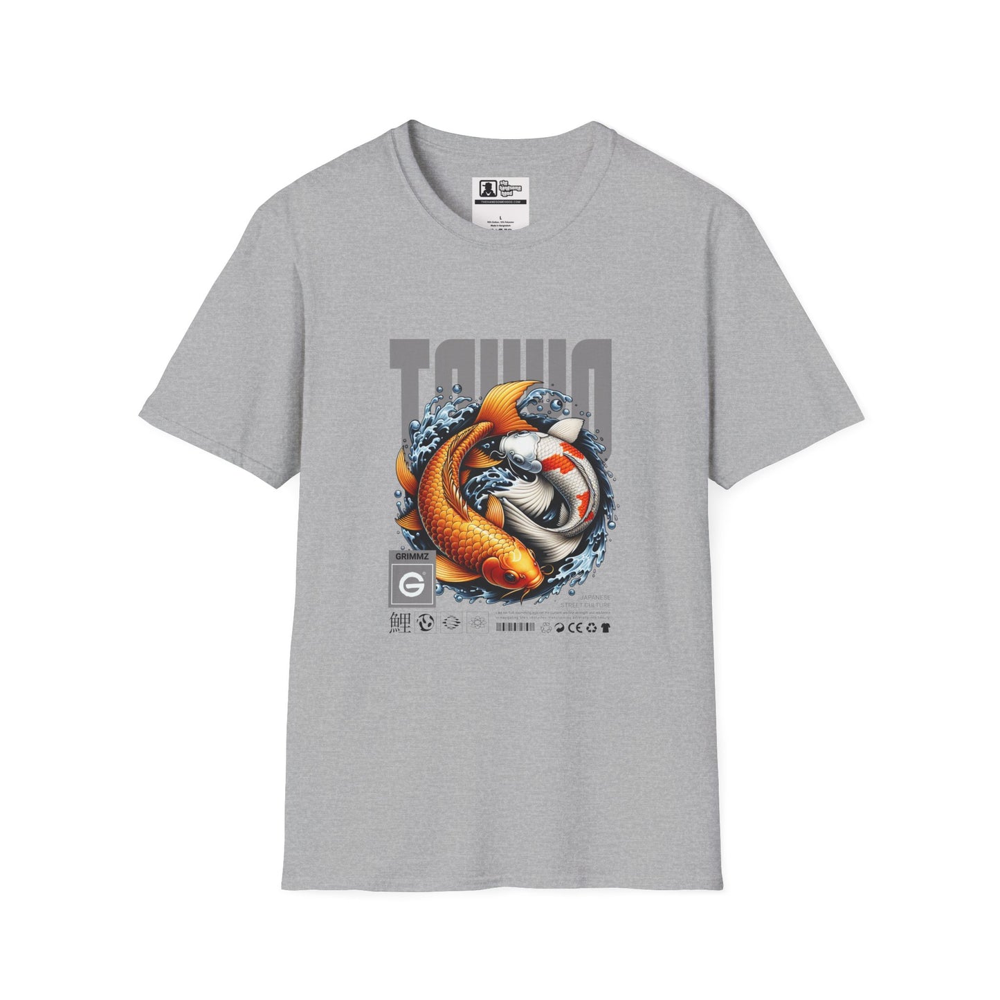 Taiko Koi Wave Graphic Tee