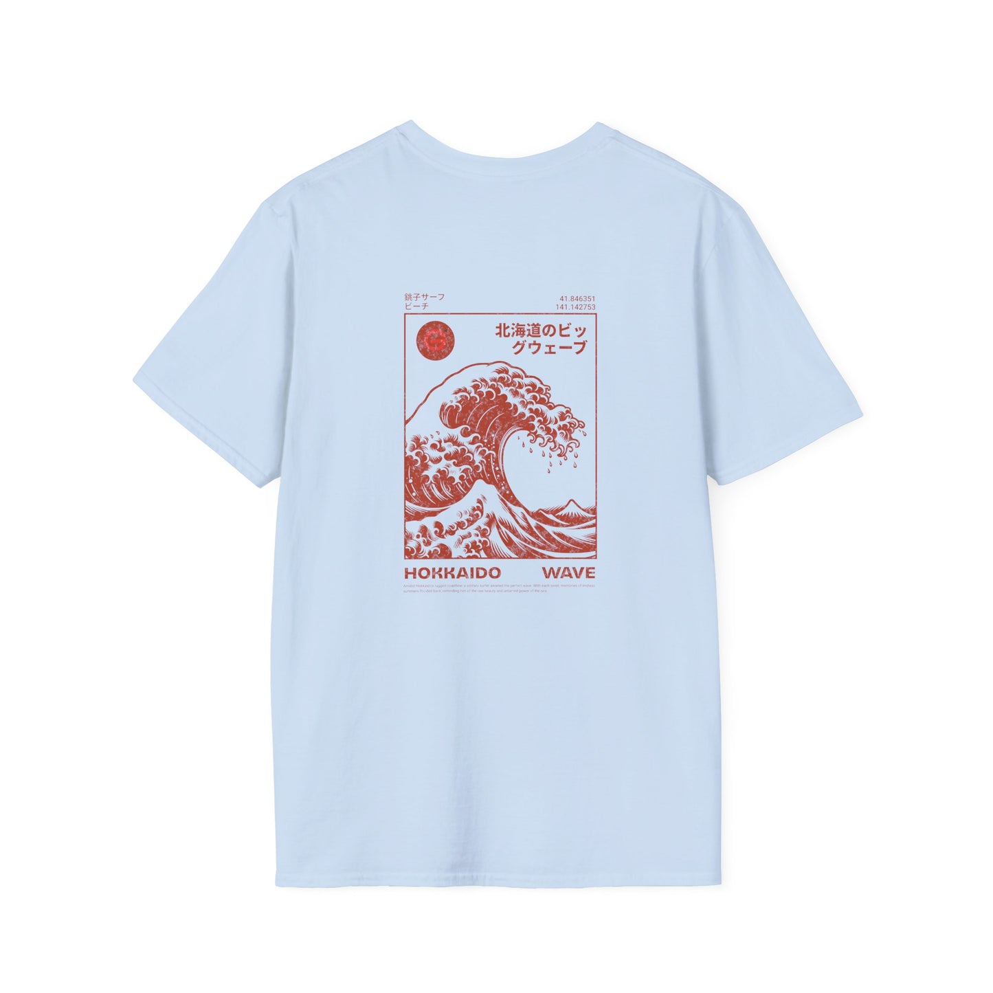 Hokkaido Japanese Wave Graphic Tee