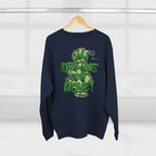 Dreams Cost Money Crewneck Sweatshirt – Green Graffiti Money Graphic