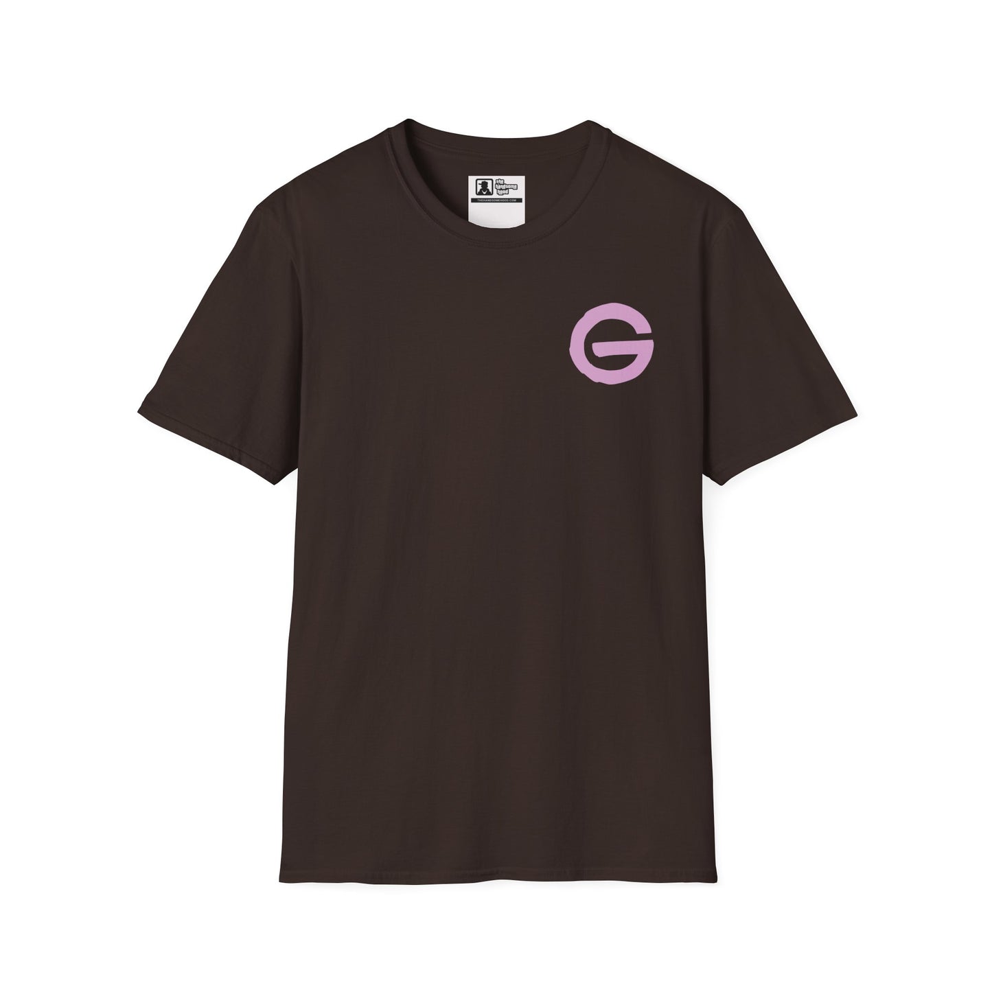 T-Shirt — Minimal Pink 'G' Logo Tee