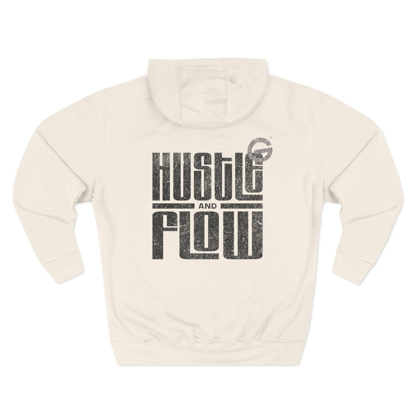 Hustle Flow Motivational Fleece Hoodie